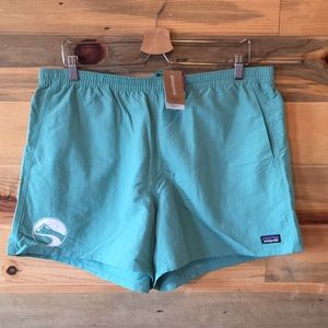 NWT Patagonia Baggies Shorts 5” Beryl Green XL